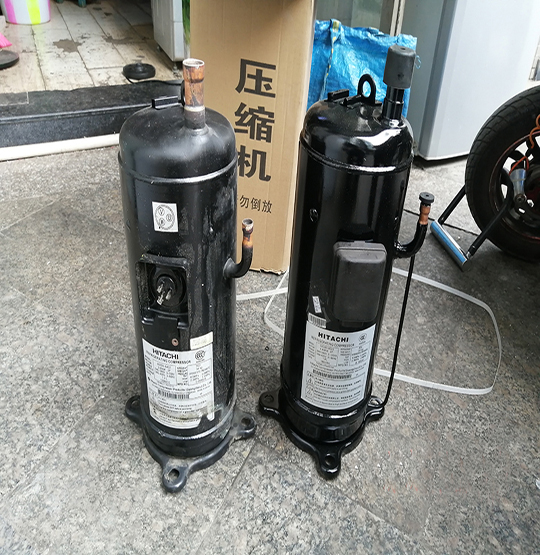 龙沙中央空调压缩机的更换维修